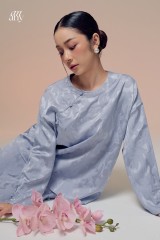 Damai Kurong Kedah Ash Blue - Damai 2026 | Anany.co