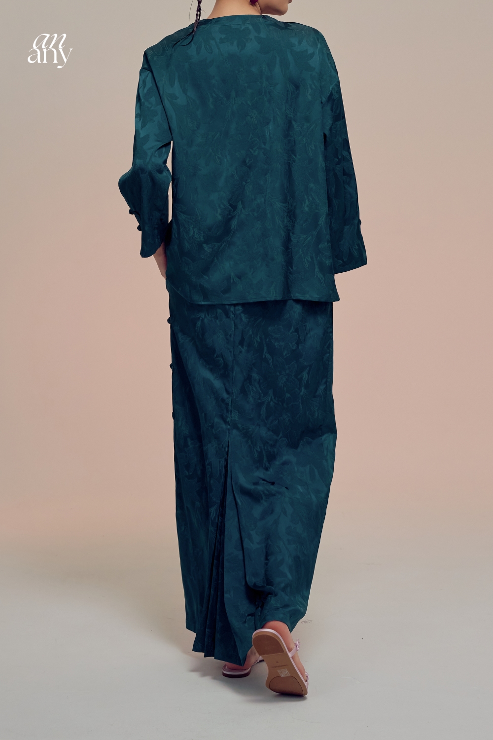 Damai Kurong Kedah Teal Green - Damai 2026 | Anany.co