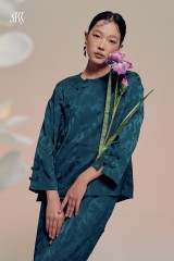 Damai Kurong Kedah Teal Green - Damai 2026 | Anany.co