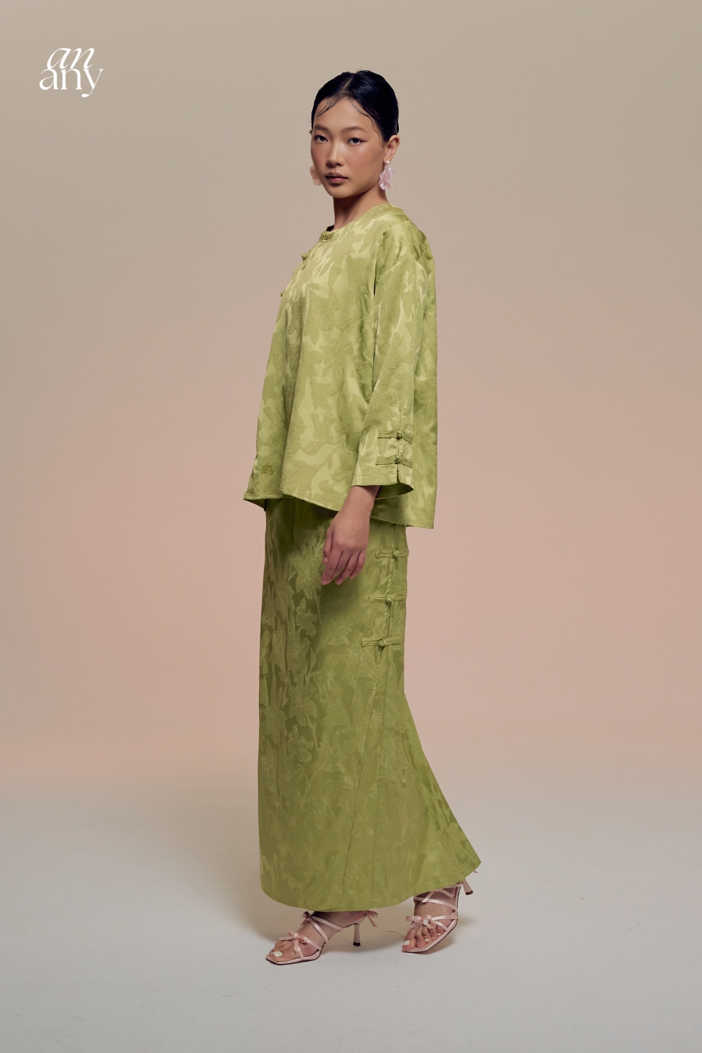 Damai Kurong Kedah Lime Green