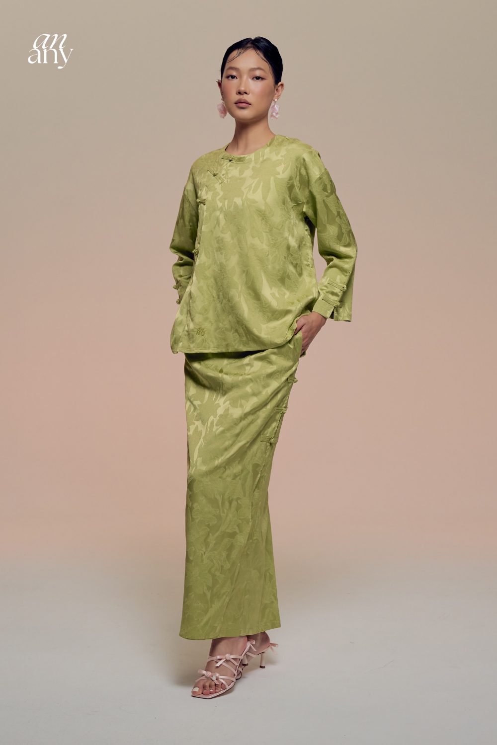 Damai Kurong Kedah Lime Green