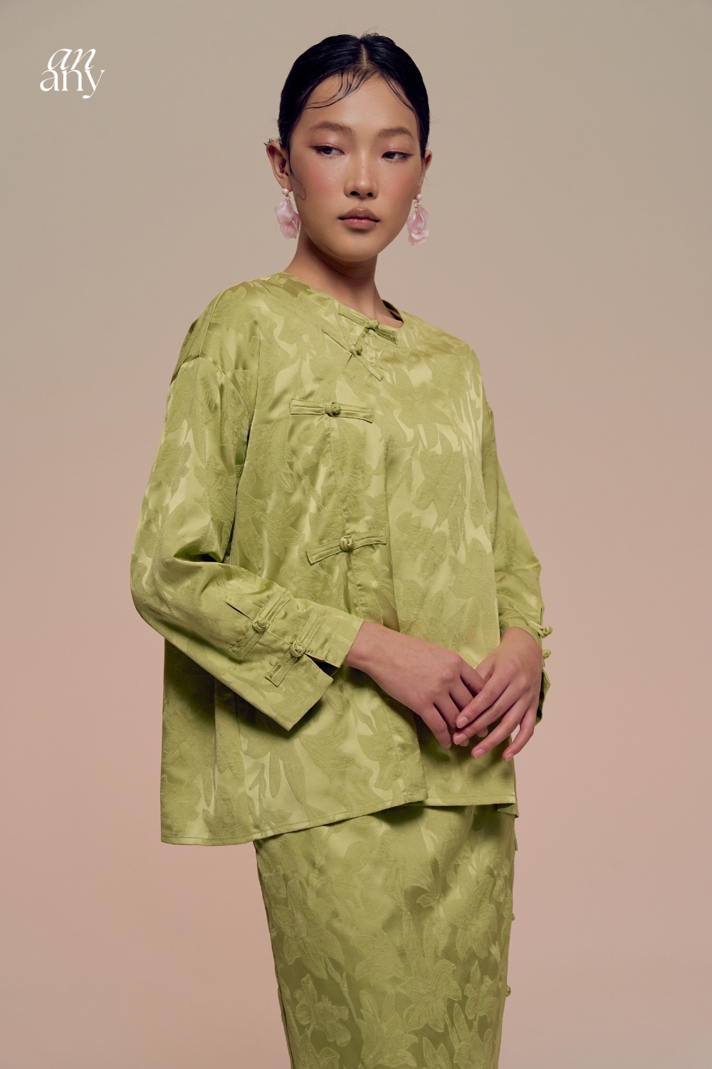 Damai Kurong Kedah Lime Green