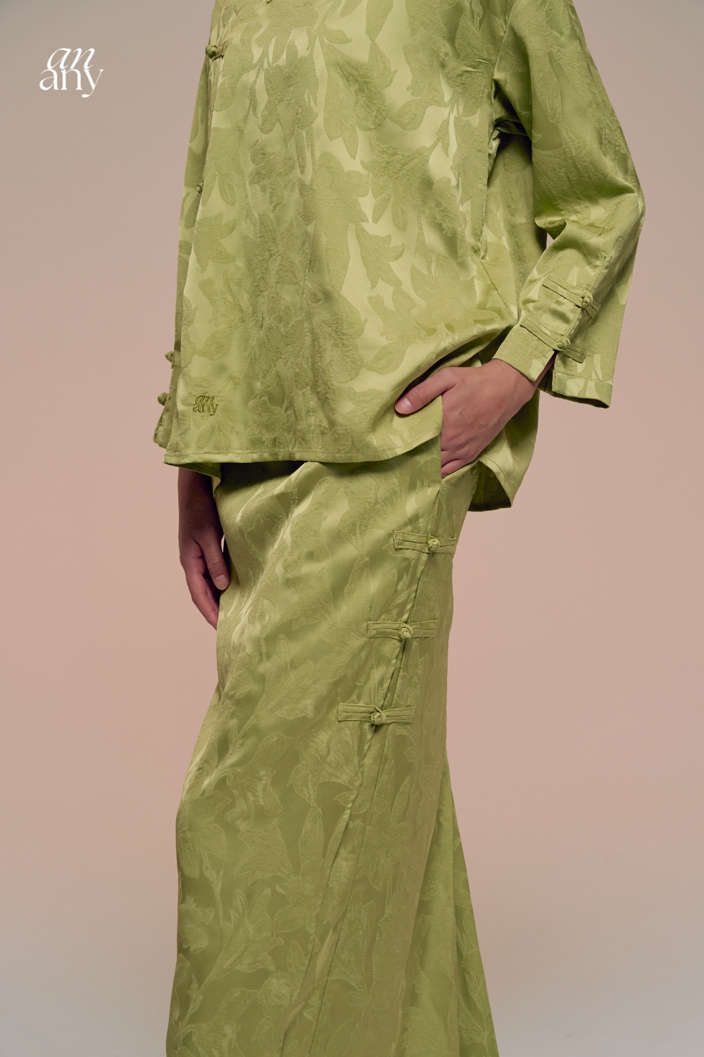 Damai Kurong Kedah Lime Green