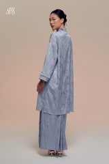 Damai Kurong Belah Panjang Ash Blue