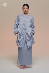 Damai Kurong Belah Panjang Ash Blue
