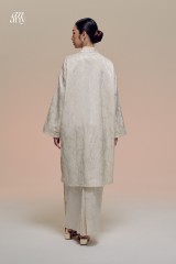Damai Kurong Belah Panjang Off White 