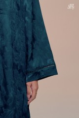 Damai Kurong Belah Panjang Teal green