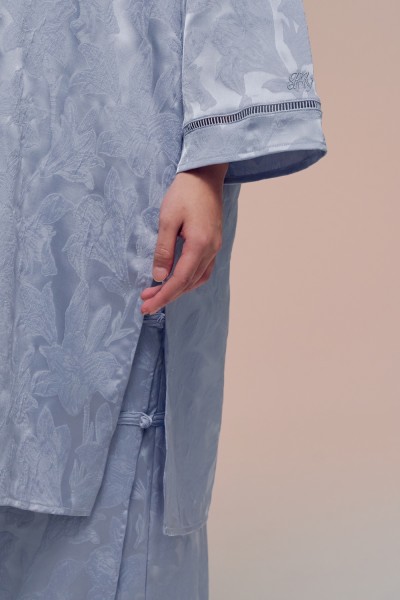 Damai Kurong Belah Panjang Ash Blue