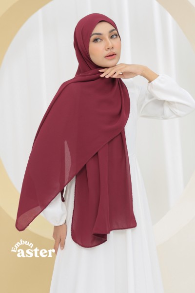 Embun Crochet Shawl Aster (minor defect)