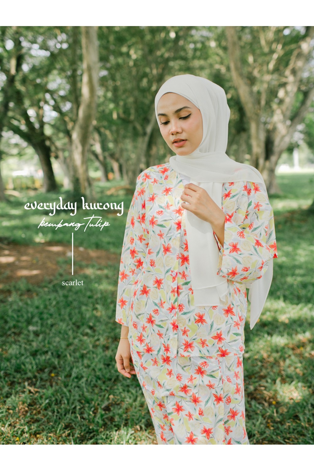 Kembang Tulip Kurong Scarlet - 1 FOR RM 80 | Anany.co