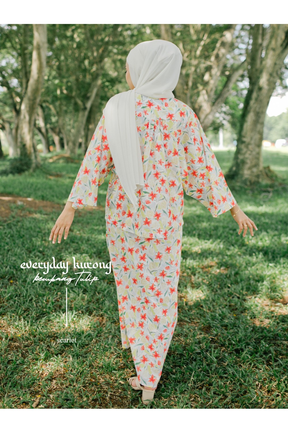 Kembang Tulip Kurong Scarlet - 1 FOR RM 80 | Anany.co