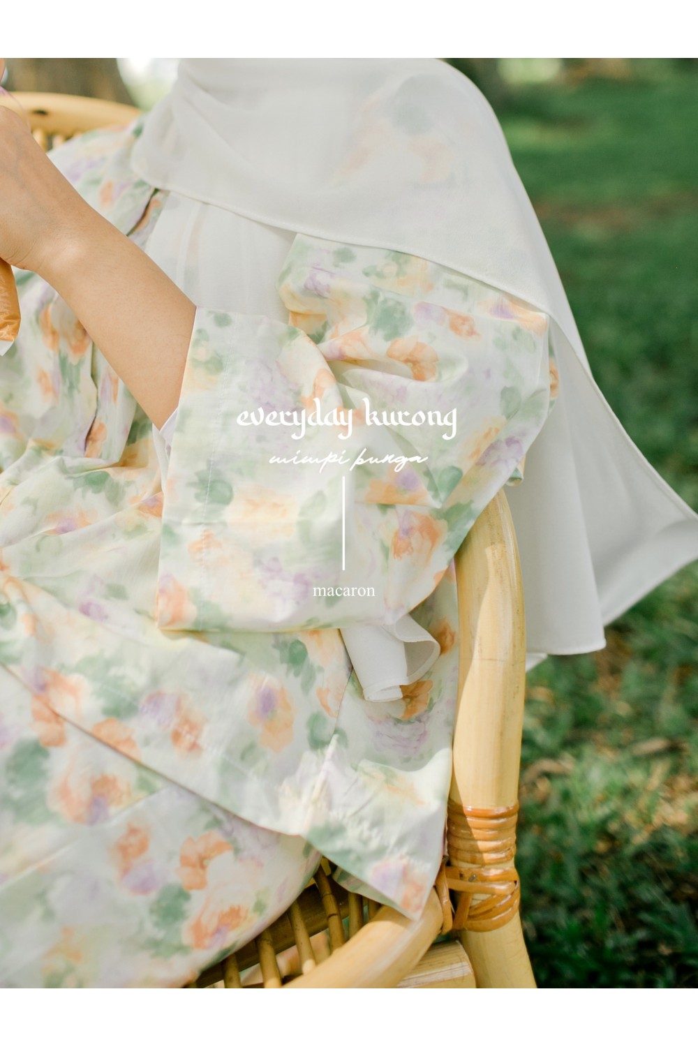 Mimpi Bunga Kurong Macaron - 1 FOR RM 80 | Anany.co