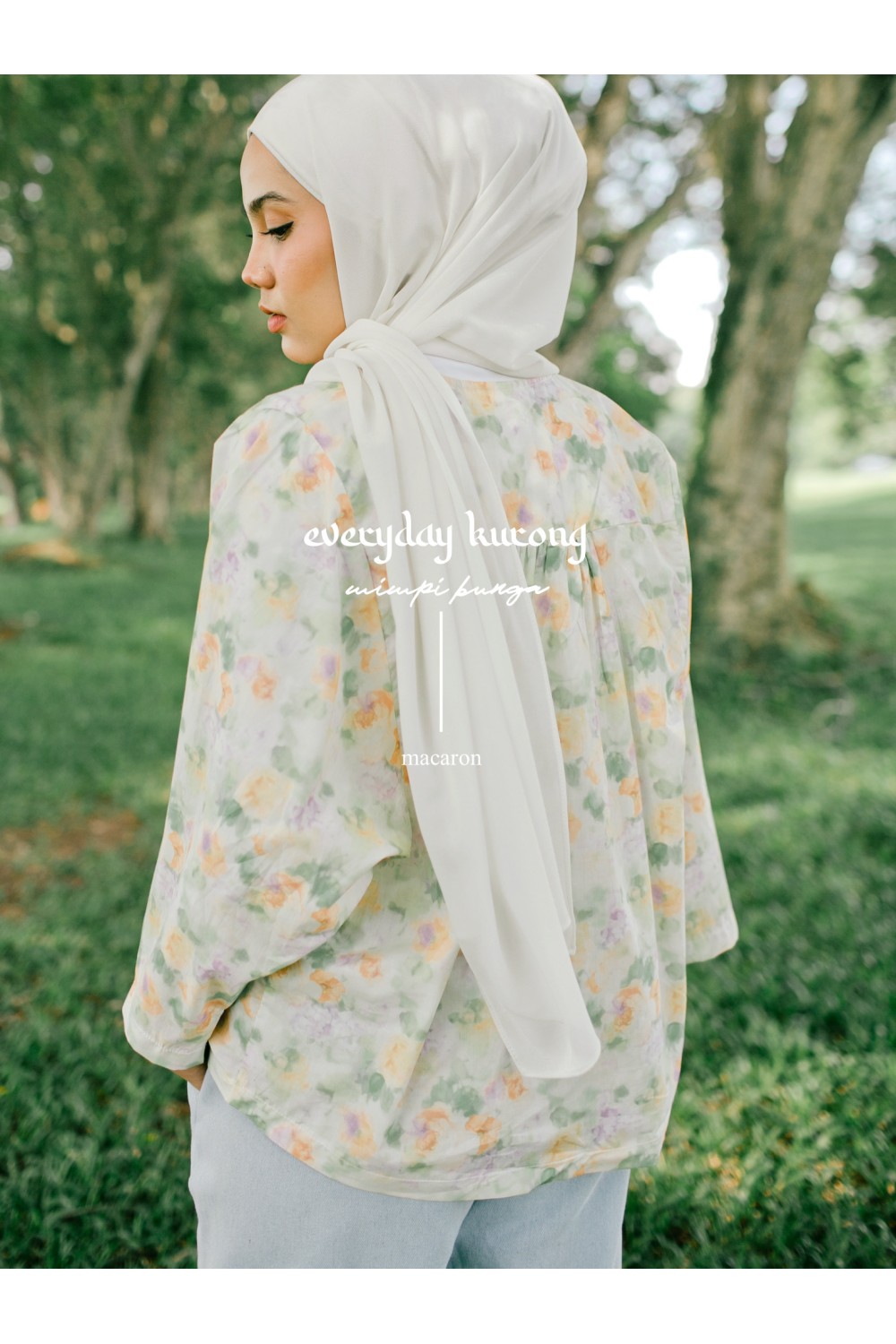 Mimpi Bunga Macaron (TOP) - CASUAL | Anany.co