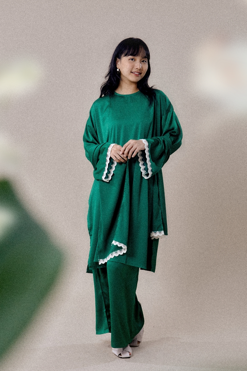 Kurong Sutra Alam (emerald green) - YEAR END SALE | Anany.co