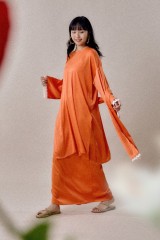 Kurong Sutra Mentari (orange tangerine) - YEAR END SALE | Anany.co