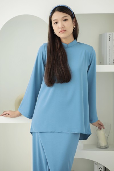 Lily Mandarin Kedah Azure Blue
