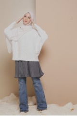 Pleated Mini Skirt Dark Grey - Pleated Mini Skirt | Anany.co
