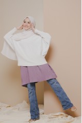 Pleated Mini Skirt Dusty Purple - Pleated Mini Skirt | Anany.co