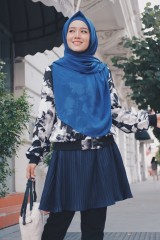 Pleated Mini Skirt Navy - Pleated Mini Skirt | Anany.co