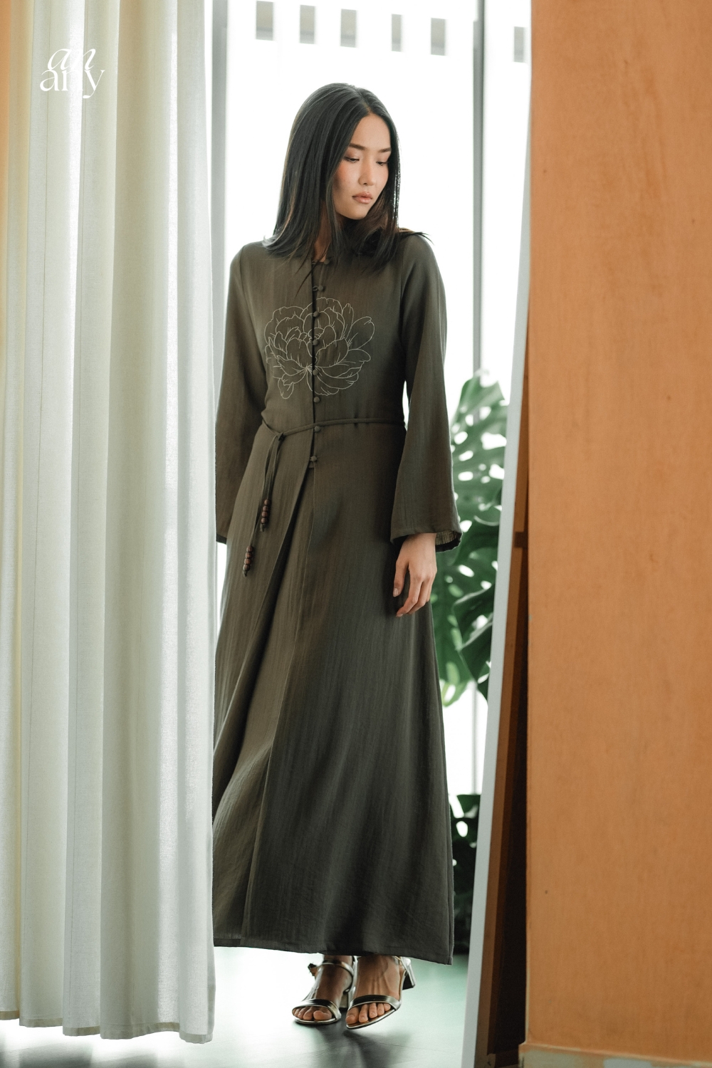 Timur Two Piece Dress Mocha