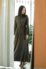 Timur Two Piece Dress Mocha