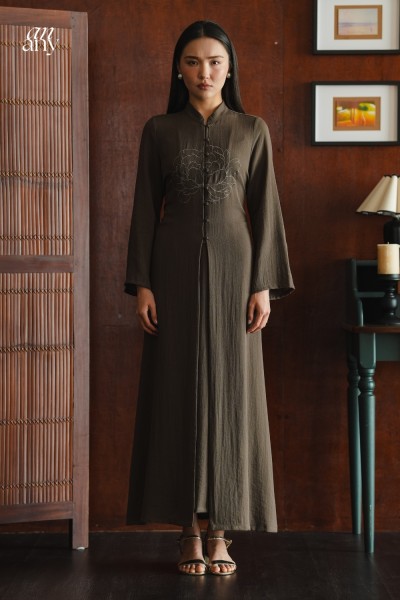 Timur Two Piece Dress Mocha