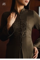 Timur Two Piece Dress Mocha