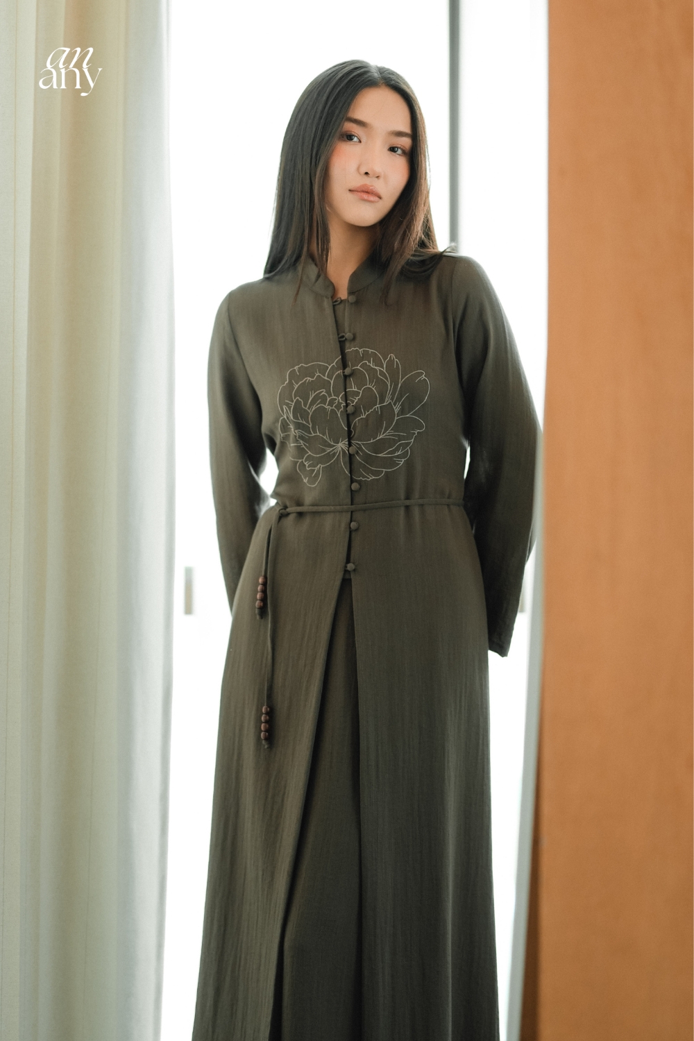 Timur Two Piece Dress Mocha