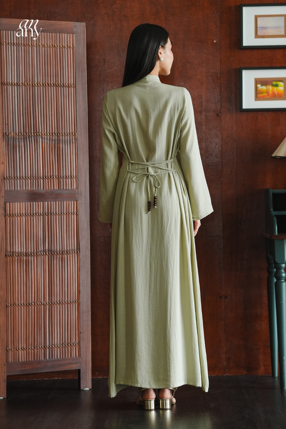 Timur Two Piece Dress Sage