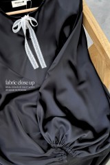 Che Indah Kurong Kedah Coal Black - YEAR END SALE | Anany.co