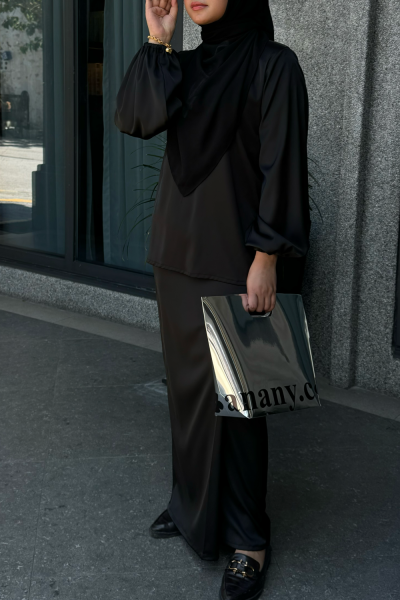 Che Indah Kurong Kedah Coal Black 