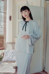 Che Indah Kurong Kedah Powder Blue - YEAR END SALE | Anany.co