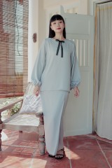 Che Indah Kurong Kedah Powder Blue - YEAR END SALE | Anany.co