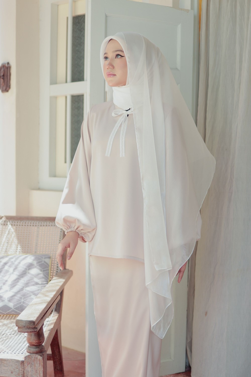 Che Indah Kurong Kedah Rosy Nude - YEAR END SALE | Anany.co