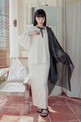 Che Indah Kurong Kedah White Ivory - YEAR END SALE | Anany.co